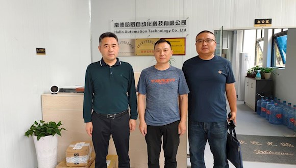 市贸促会走访企业